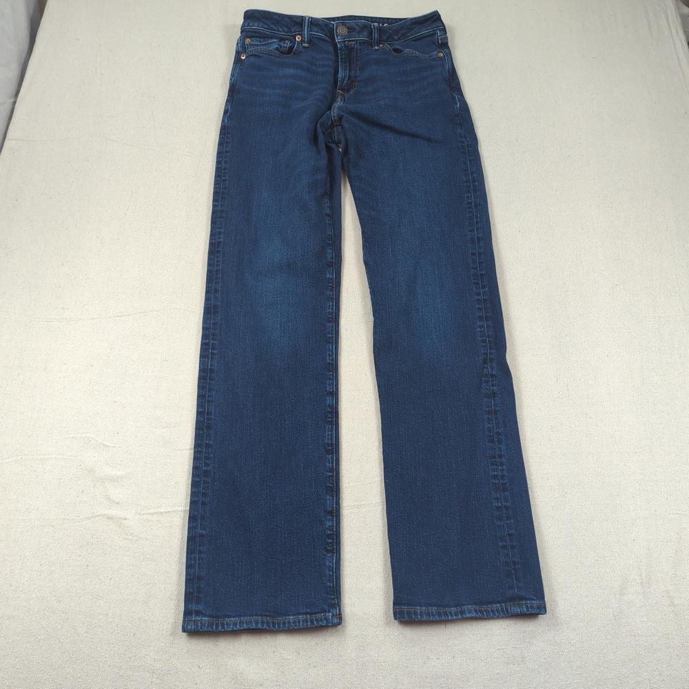 American Eagle Jeans Mens 30x34 Blue Original Boot Cut Western Cowboy